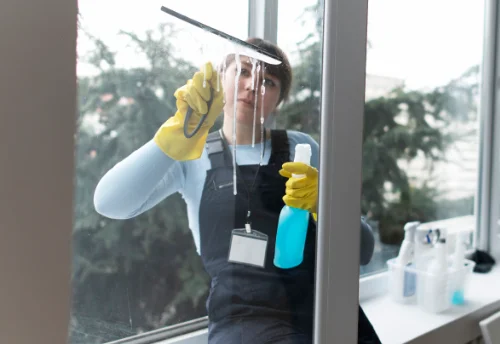 Nettoyage de vitres intérieures et extérieures à Barbery